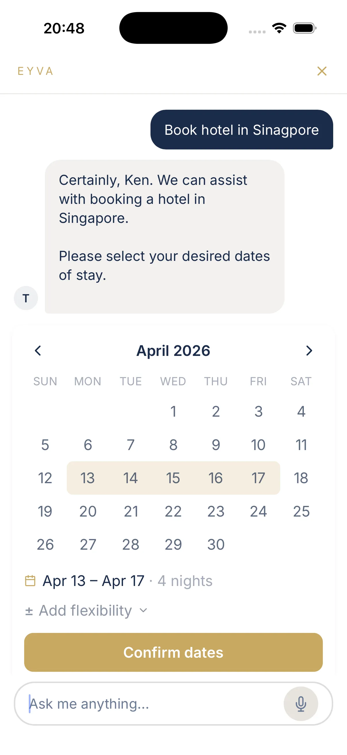 Business trip, simplified 1